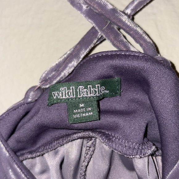 Purple Velvet dress - Picture 6 of 6